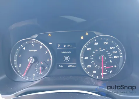 2019 Hyundai Elantra Sport z USA, uszkodzony, nr VIN KMHD04LB4KU843776